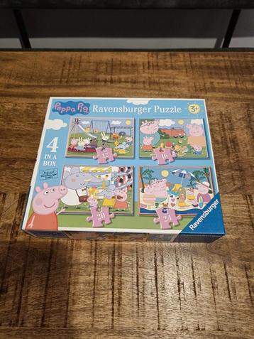 Peppa Pig Puzzel - Ravensburger - 4 in 1 beschikbaar voor biedingen