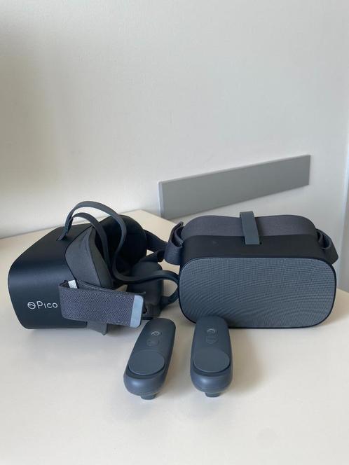 VR bril Pico G2 4K 2 stuks  (ook per stuk te koop), Spelcomputers en Games, Virtual Reality, Zo goed als nieuw, Telefoon, VR-bril