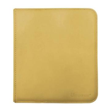 Ultra Pro Vivid 12-Pocket Zippered PRO-Binder Yellow 