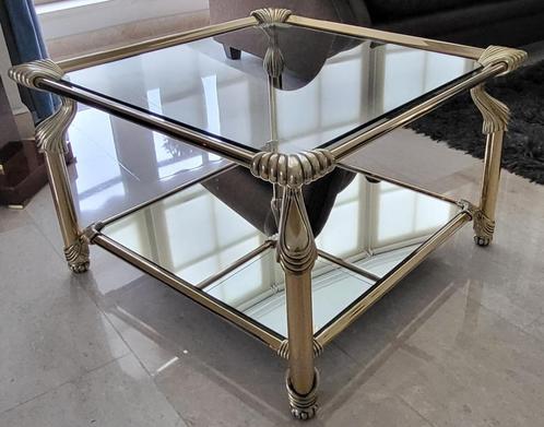 Prachtige Hollywood Regent stijl sidetable, Huis en Inrichting, Tafels | Sidetables, Zo goed als nieuw, 50 tot 75 cm, 50 tot 100 cm
