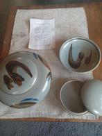 Vintage aardewerken set, Ophalen of Verzenden