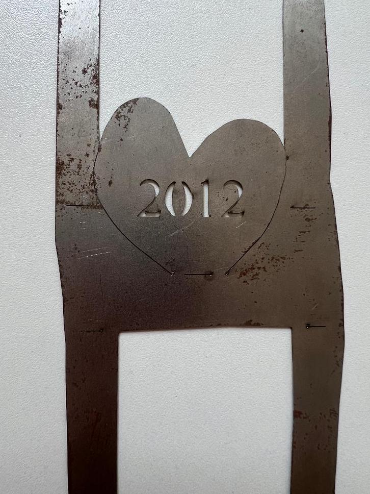 Klaas Gubbels | Nieuwjaarswens | 2012, Antiek en Kunst, Kunst | Beelden en Houtsnijwerken, Ophalen of Verzenden