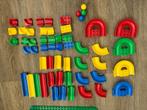 Lego duplo grond plaat en hubelino knikkerbaan, Ophalen, Zo goed als nieuw, Complete set, Duplo