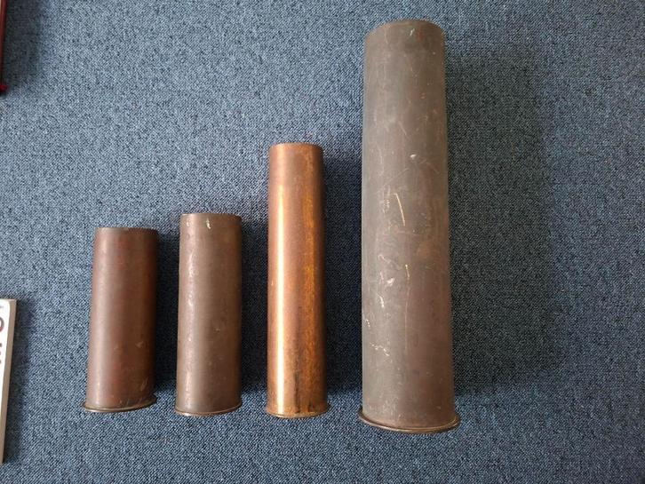 set  grote 1e wereldoorlog hulzen, Verzamelen, Militaria | Algemeen, Landmacht, Hulzen of Bodemvondsten, Duitsland, Ophalen of Verzenden