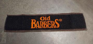 Handdoekje 'Old barbers' (vintage) barbershop beschikbaar voor biedingen