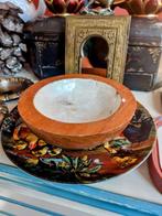 Houten Schaal Capiz Schelp, Ophalen of Verzenden