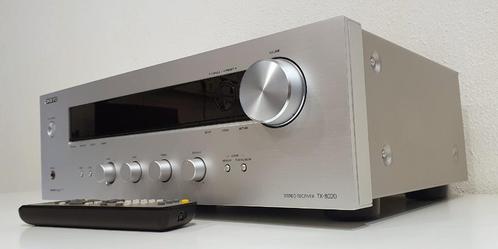 Stereo Receiver Onkyo TX-8020 (50W) met Phono en Optical, Audio, Tv en Foto, Versterkers en Receivers, Gebruikt, Stereo, Minder dan 60 watt