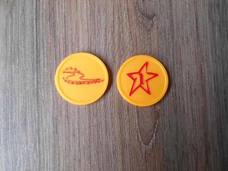 Consumptiemunt de betere cafetaria 0,50 euro per stuk NOG 7x, Postzegels en Munten, Penningen en Medailles, Overige materialen