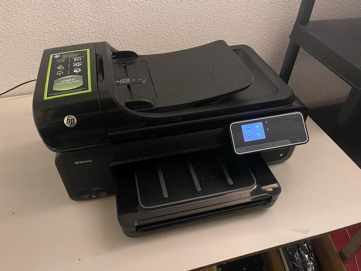 HP Officejet 7500A All-in-One Printer, Computers en Software, Printers, Gebruikt, All-in-one, Inkjetprinter, Faxen, Draadloos