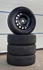 16" Orig Volkswagen Golf Caddy velgen+GOEDE Winterbanden, Volkswagen, Gebruikt, 16 inch, Banden en Velgen