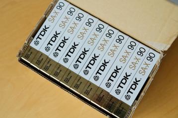 TDK SA-X 90 1988 cassettes 10 stuks in doos beschikbaar voor biedingen