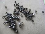308/ partij zwarte knijpkralen, Hobby en Vrije tijd, Kralen en Sieraden maken, Ophalen of Verzenden, Nieuw, Kraal