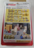 Preiser 17110: laad goederen, gitterboxen, kisten etc, Gelijkstroom of Wisselstroom, Brug, Tunnel of Gebouw, Analoog, Nieuw