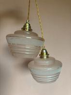 Vintage hanglamp roze, Ophalen of Verzenden