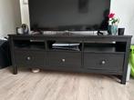 Zwart Ikea TV Meubel, Ophalen, 100 tot 150 cm, Zo goed als nieuw, Minder dan 100 cm