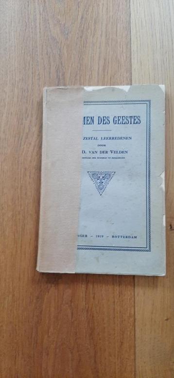 Stemmen des Geestes, J.D. van der Velden beschikbaar voor biedingen