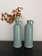 2 stuks BRYNXZ fles licht blauw, Huis en Inrichting, Blauw, Nieuw, Ophalen of Verzenden, Glas