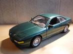 BMW 850i groen metallic 1990 Road Tough 1:18, Hobby en Vrije tijd, Modelauto's | 1:18, Ophalen of Verzenden, Gebruikt, Auto, Overige merken