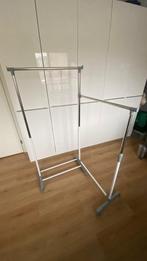 Kledingrek 2x70 cm breed, in hoek of in lengte opstelbaar, Ophalen, Zo goed als nieuw