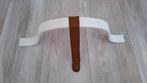 Stokke Tripp Trapp Trip Trap houten beugel met bruin leertje, Kinderen en Baby's, Kinderstoelen, Ophalen, Zo goed als nieuw, Meegroeistoel