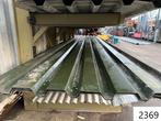 2287. Diverse golfplaten / damwandplaten / golfplaat / plaat, Ophalen, Overige materialen, Gebruikt, Overige kleuren