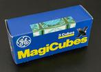 Doosje met 3 vintage GE Magicubes analoge fotografie, Ophalen of Verzenden, Nieuw, Overige merken