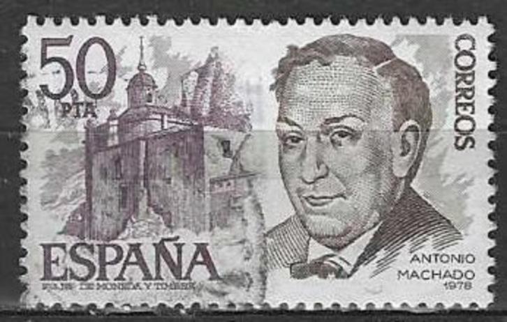 Spanje 1978 - Yvert 2104 - Antonio Machado (ST), Postzegels en Munten, Postzegels | Europa | Spanje, Verzenden