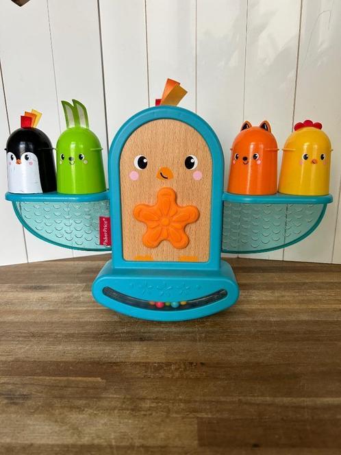 Fisher-Price Stapel & Rammel Balanceer Vogeltje, Kinderen en Baby's, Speelgoed | Fisher-Price, Gebruikt, Speelset, Ophalen of Verzenden