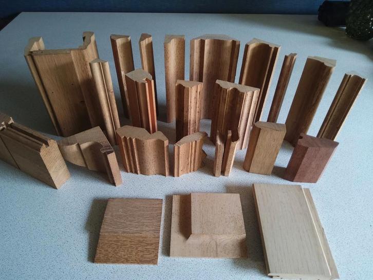 Houten Profiellijsten - Diverse modellen, Doe-het-zelf en Verbouw, Hout en Planken, Ophalen