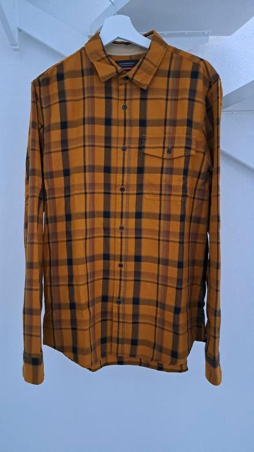 Heren overhemd - Scotch&Soda - maat L, Kleding | Heren, Overhemden, Zo goed als nieuw, Geel, Ophalen of Verzenden
