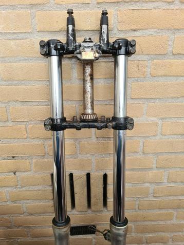 Yamaha dt80 lc2 complete voorvork voor schijfrem beschikbaar voor biedingen