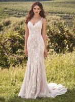 Nieuwe Lillian West trouwjurk blush kant fit and flare, Ophalen of Verzenden, Nieuw, Wit, Trouwjurk