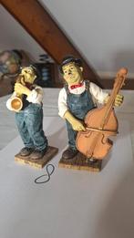 Laurel en Hardy, muziek, Verzamelen, Beelden en Beeldjes, Ophalen of Verzenden, Zo goed als nieuw, Mens