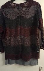 Dames tuniek met onder shirt., Ophalen of Verzenden, Zo goed als nieuw, Maat 38/40 (M)
