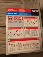 PANAM SAFETY CARD, Ophalen of Verzenden, Zo goed als nieuw, Overige thema's, Pons of Mal