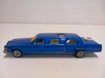 Majorette 1/58 Cadillac Limousine blauw nobox 3INCH, Hobby en Vrije tijd, Modelauto's | Overige schalen, Ophalen of Verzenden