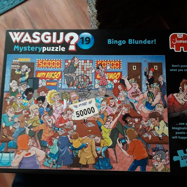 Wasgij puzzels, Hobby en Vrije tijd, Denksport en Puzzels, Zo goed als nieuw, Legpuzzel, 500 t/m 1500 stukjes, Ophalen of Verzenden