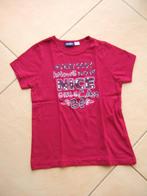 (110/116) Fuchsia paars shirt "Nice Girls" van Lupilu, Meisje, Ophalen of Verzenden, Zo goed als nieuw, Shirt of Longsleeve