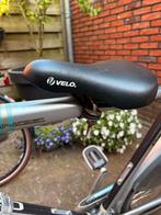 Zadeltje en voetensteun voor herenfiets, Fietsen en Brommers, Fietsaccessoires | Fietsstoeltjes, Ophalen, Gebruikt, Voorzitje