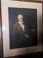 Gravure grafiek Rembrandt, Antiek en Kunst, Kunst | Schilderijen | Klassiek, Ophalen of Verzenden