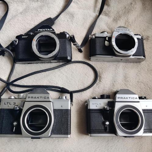 analoge camera verzameling body's lenzen flitsers, Audio, Tv en Foto, Fotocamera's Analoog, Gebruikt, Compact, Overige Merken