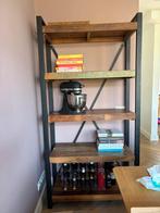 Industriële Stellingkast Mango/Staal - 200x100x40cm, Ophalen, Met plank(en), 100 tot 150 cm, 200 cm of meer