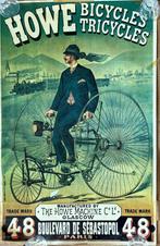 Poster Howe bicycles, Ophalen, Gebruikt