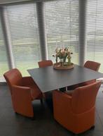 Leolux eetkamerstoelen, Ophalen, Gebruikt, Overige kleuren, Leer