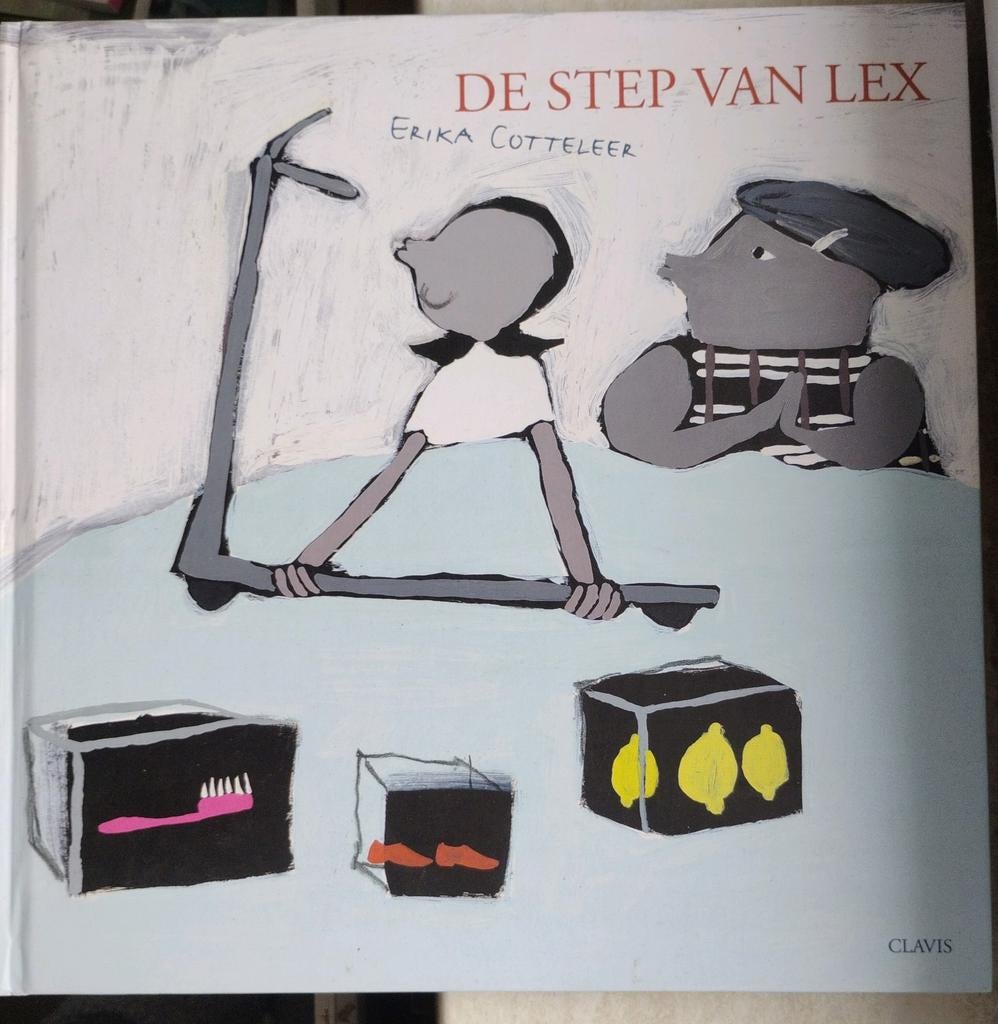 De Step van Lex - Erika Cotteleer, Boeken, Prentenboeken en Plaatjesalbums, Zo goed als nieuw, Prentenboek, Ophalen of Verzenden