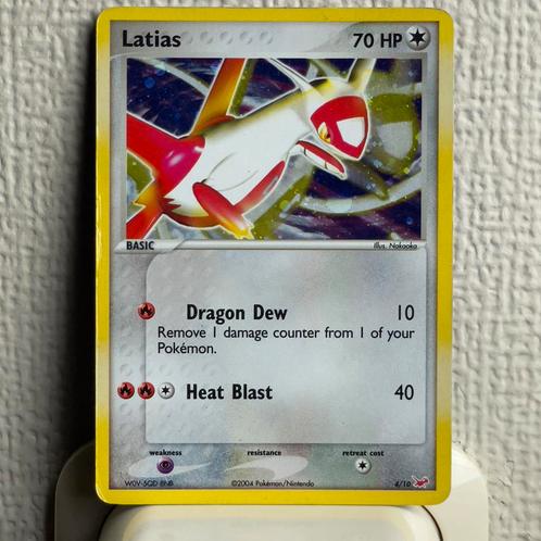 Pokémon Latias EX Trainer Kit 4/10, Hobby en Vrije tijd, Verzamelkaartspellen | Pokémon, Zo goed als nieuw, Losse kaart, Foil