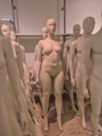 Plus size etalage poppen 2 stuks, Ophalen of Verzenden, Gebruikt, Paspop