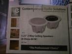 Plafondspeakers Contemporary 3 sets teab, Ophalen of Verzenden, Nieuw, Minder dan 60 watt, Overige merken