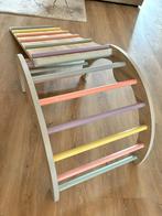 Houten Klimrek voor Kinderen, Kinderen en Baby's, Speelgoed | Buiten | Speeltoestellen, Ophalen, Zo goed als nieuw, Klimnet, Aanbouwonderdeel