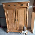 Antiek, brocante grenen kast, meidenkast, Ophalen